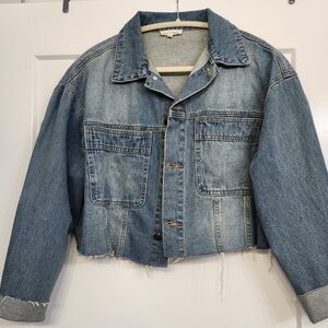 Aaron & Amber Denim Jacket SZ Small